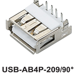 USB-AB4P-209-90